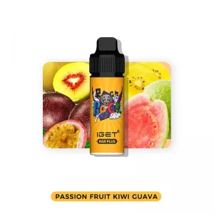 Passion Fruit Kiwi Guava - IGET Bar Plus