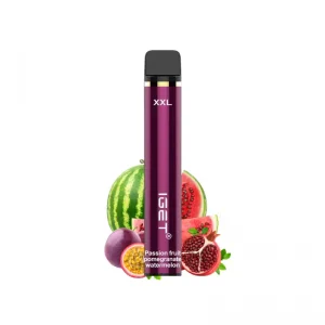 passion fruit pomegranate watermelon IGET XXL 1800 puffs