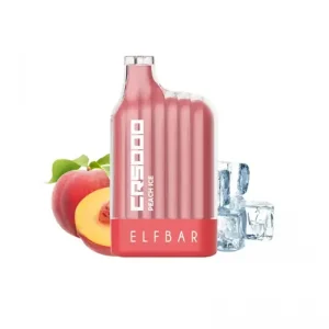 Peach Ice Elfbar Cr5000 Puffs