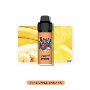 pineapple banana IGET Bar Plus 6000 puffs vape kit