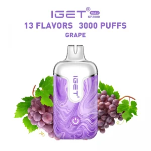 grape IGET Halo 3000 Puffs