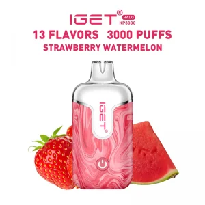 strawberry watermelon IGET Halo 3000 Puffs