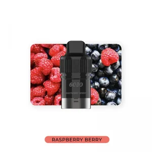 raspberry berry iget bar plus pod 6000 puffs prefilled