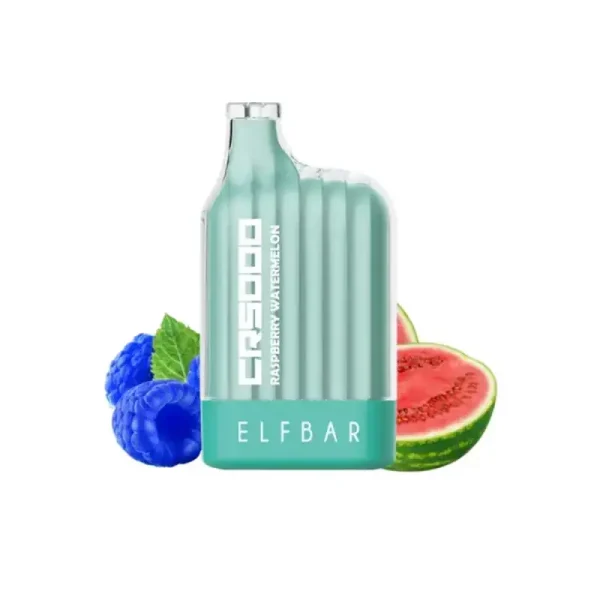 Raspberry Watermelon Elfbar Cr5000 Puffs