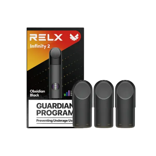 relx-infinity-2-device-and-pod-bundle.webp Relx Infinity 2 Device + RELX Infinity 2 交換用Pod ×3 | VapePenZone Japan
