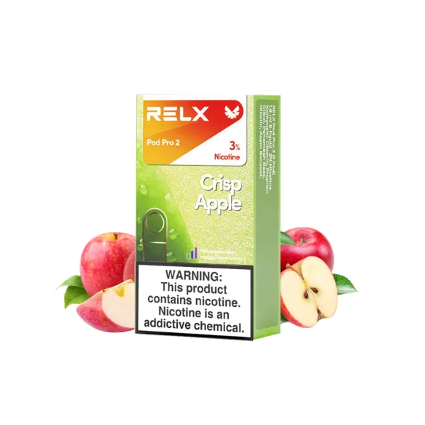 relx-infinity-2-pod-crisp-apple RELX Infinity 2 交換用Pod – クリスプ・アップル(Crisp Apple)