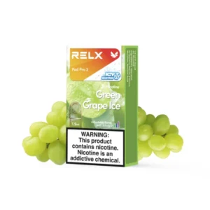 RELX Infinity 2 交換用Pod – グリーン・グレープ(Green Grape Ice)