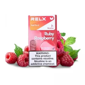 RELX Infinity 2交換用Pod - ラズベリー(Ruby Raspberry)