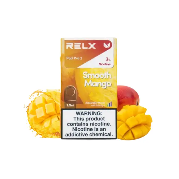RELX Infinity 2交換用Pod-スムース・マンゴー(Smooth Mango)