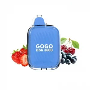 Strawberry Blueberry Cherry GOGO BAR 3500 Puffs
