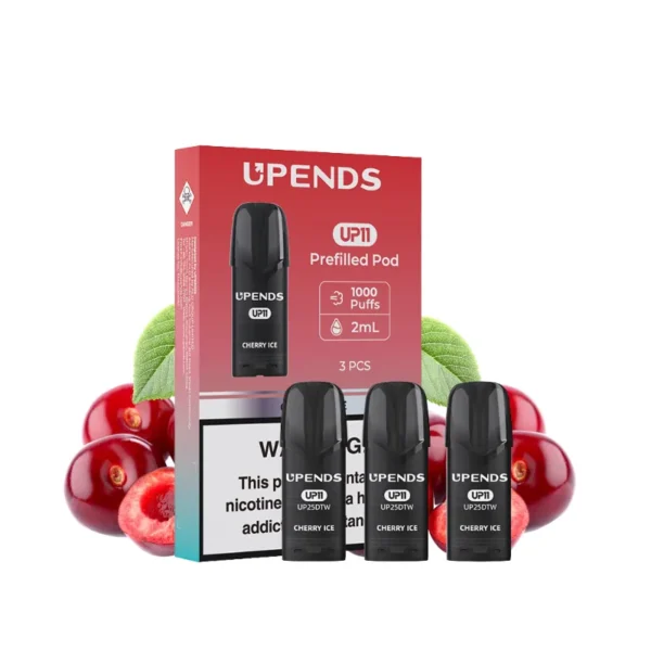 upends-up11-pod-cherry-ice UPENDS UP11 Pod 3本パックVuse対応 - チェリーアイス(Cherry Ice)