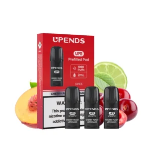 UPENDS UP11 Pod 3本パックVuse対応- チェリーピーチレモネード（Cherry Peach Lemonade）