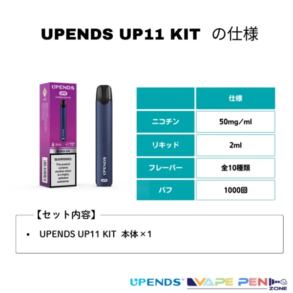 uppends-up11-kit-information