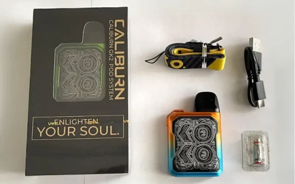 【Uwell Caliburn GK2】[全5種]リキッドタイプ Pod System Kit | VapePenZone Japan