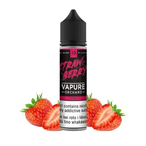 Vapure Freebase リキッド 60ml – ストロベリー(Strawberry)
