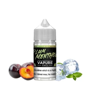 Vapure Salts ベイプジュース 30ml – プラムメンソール(Plum Menthol)