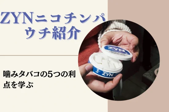 【2025年】ZYNニコチンパウチ紹介：無煙で健康な5つの利点、試す価値あり！